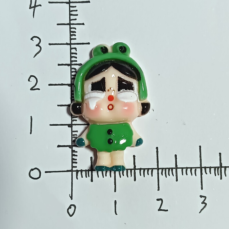 新しい光沢のある泣いている赤ちゃん漫画少女樹脂アクセサリー diy クリーム接着剤携帯電話ケース水カップ靴と衣類アクセサリー|undefined