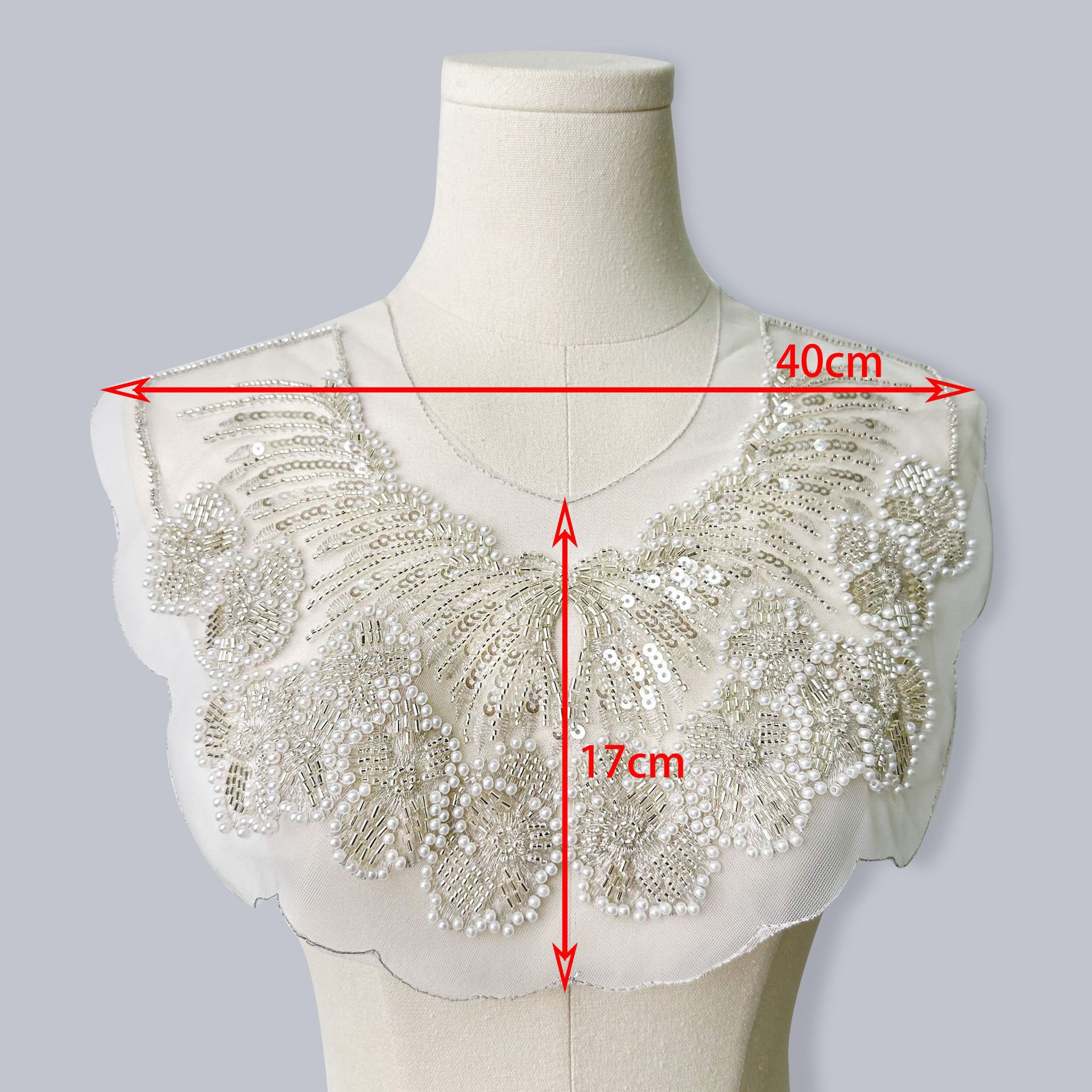 Ingeniería pesada esquinilla collar vestido de boda collar bordado accesorios de moda collar collar image 3