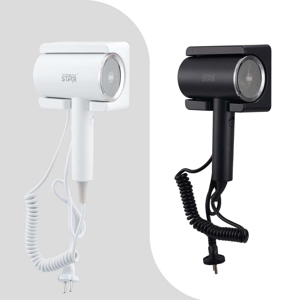 Secador de Pelo de Pared 1600W de ABS para Hotel y Hogar