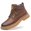 Martens, high trend universal demi-season low boots platform, genuine leather, wholesale