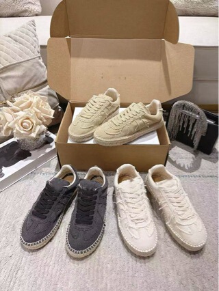 Guangzhou Handmade Washed Canvas Frayed Edge German Training Shoes for Women with Hemp Rope Sole, Casual Retro Flat Sports Shoes Guangzhou Handmade Washed Canvas Frayed Edge German Training Shoes for Women with Hemp Rope Sole, Casual Retro Flat Sports Shoes