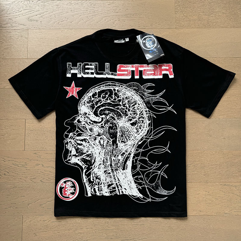 新型美潮Hの星シリーズプリント双紗純綿カジュアル男女夏カジュアルゆったり半袖tシャツ|undefined