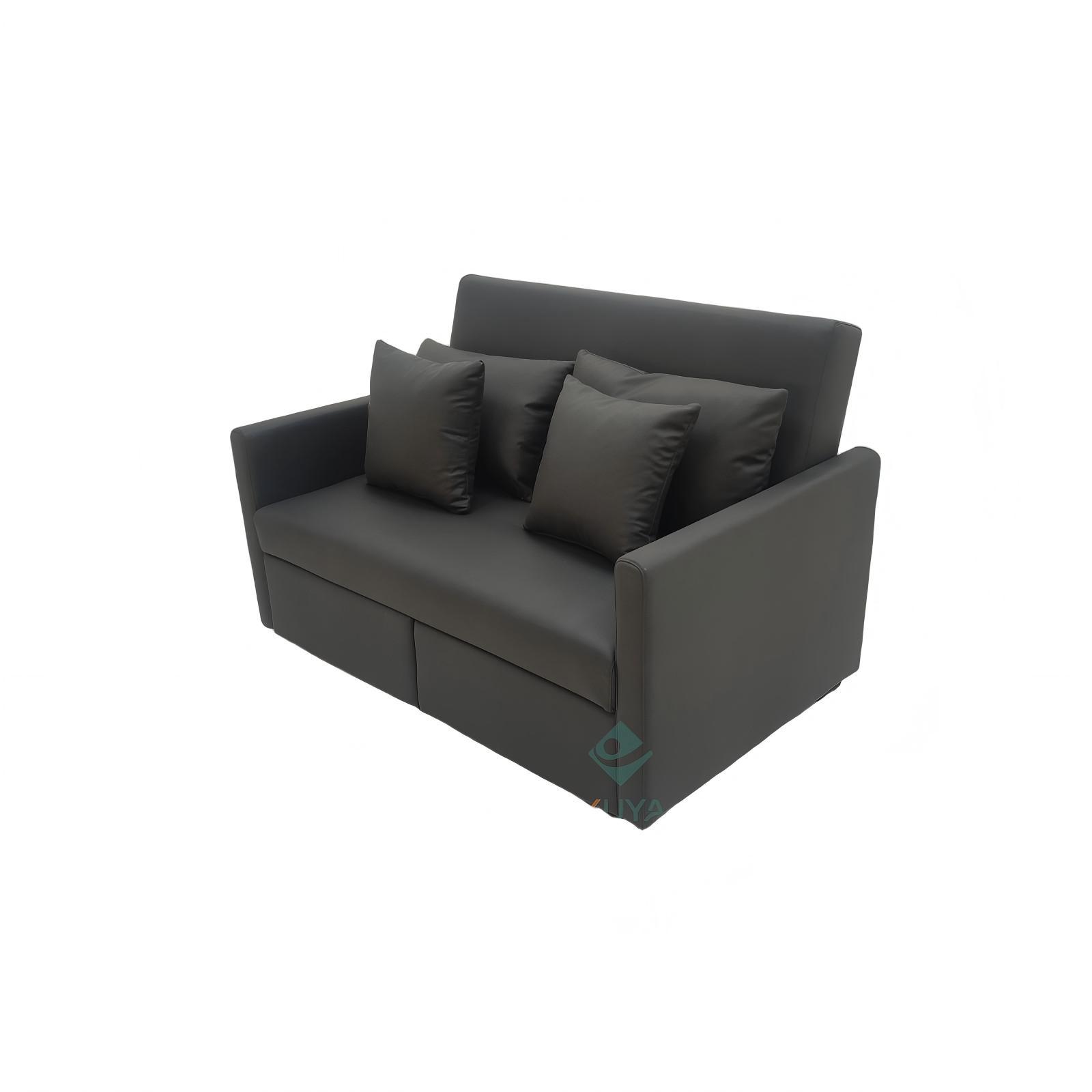 Sofá cama plegable de tres segundos tipo pequeño hogar gato garra tela sofá cama de tirar anti-cat arañazo sala de estar apartamento plegable peinado