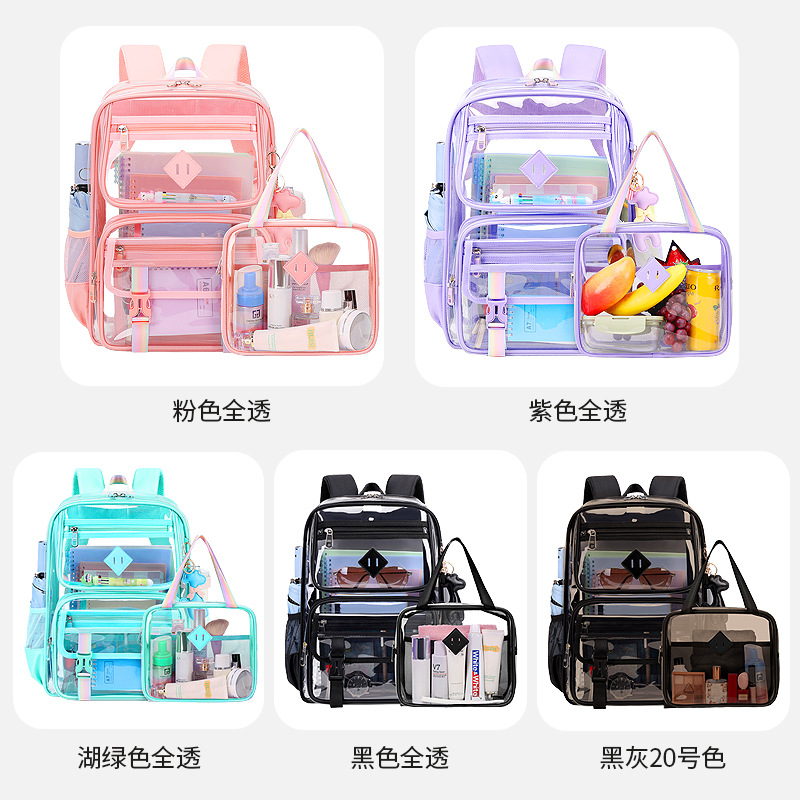 Mochila transparente transfronteriza de Amazon