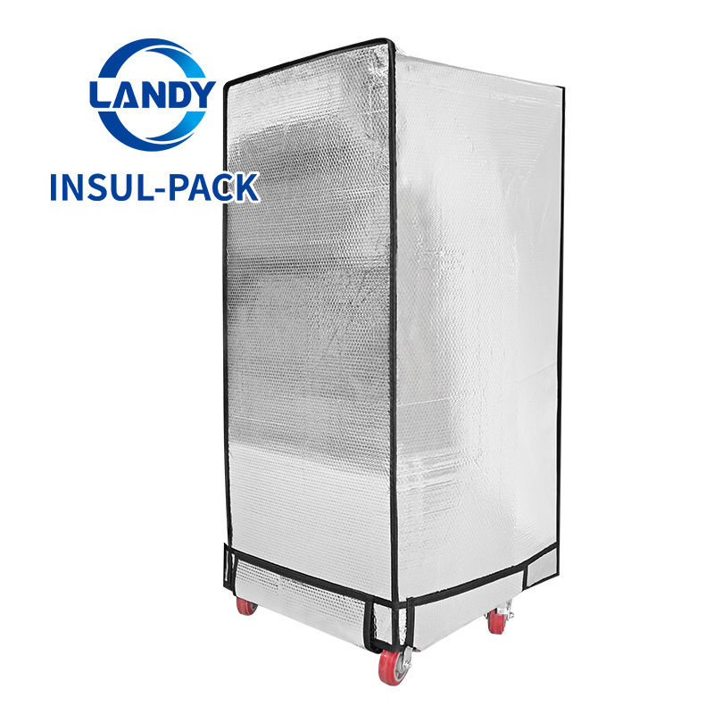 Lanerdi Manufacturer Direct Sales Cart Cage Cart Insulation Cover Supermarket Transfer Transportation Insulation Cover Six-Sided Protection
