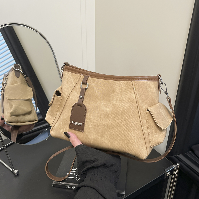 2025春夏新款小众包包通勤腋下包时尚百搭托特包女休闲单肩斜挎包