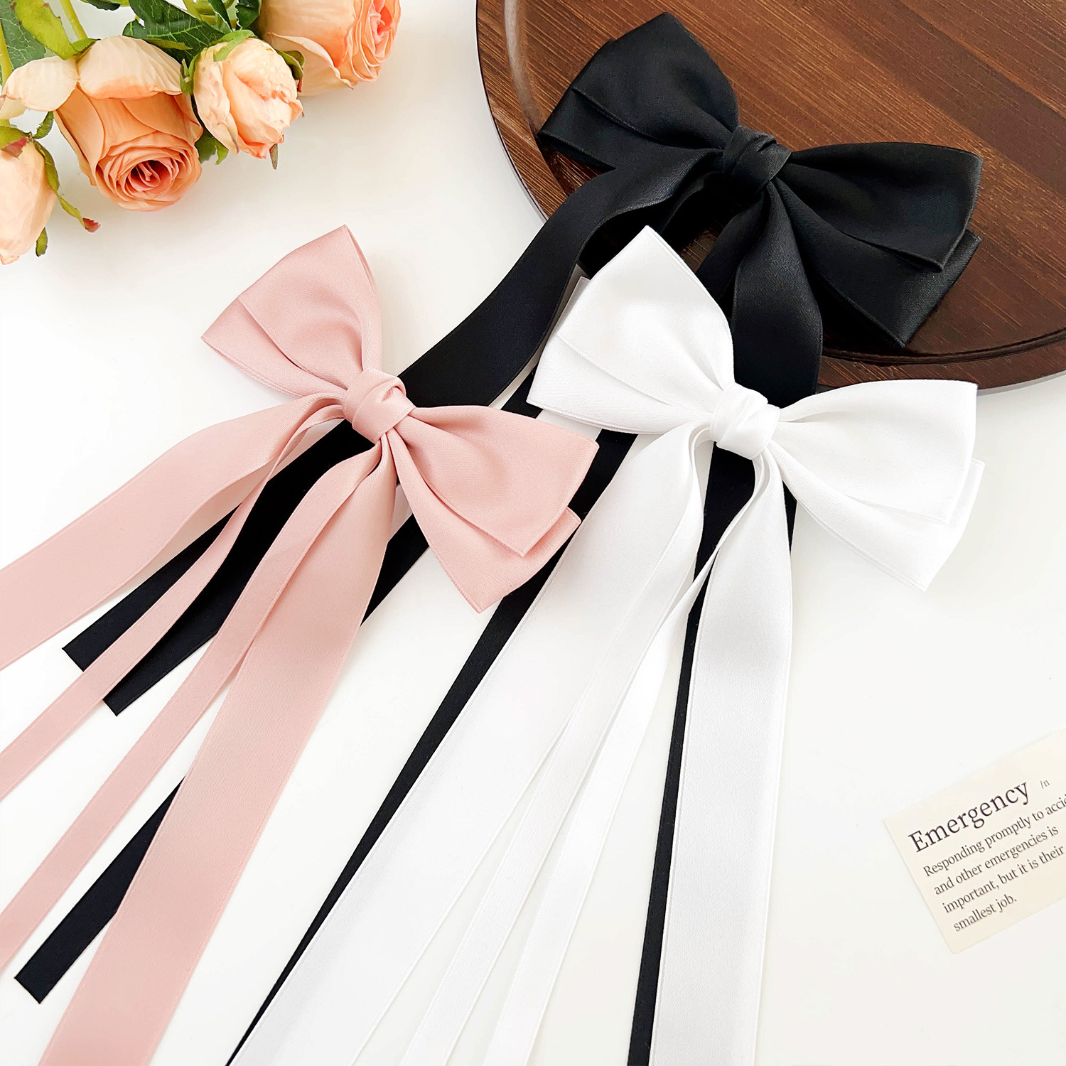 Women's Sweet Bow Knot Cloth Hair Clip display picture 3