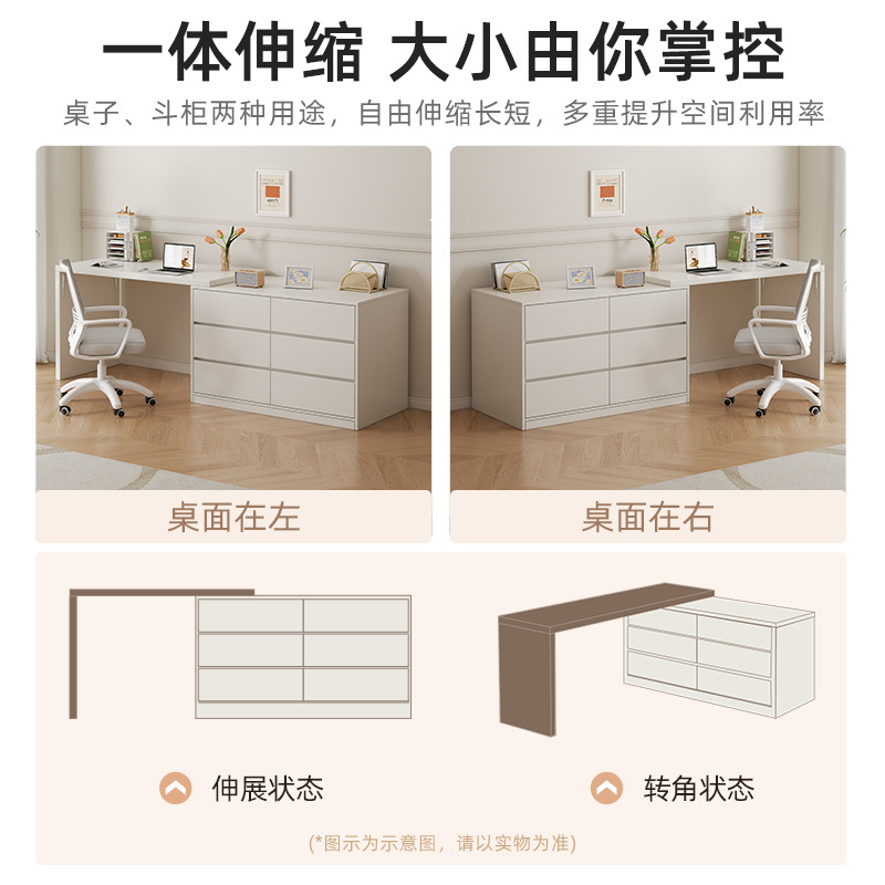 Tocador dormitorio simple moderno tocador escritorio de la computadora integrado escritorio doble estudiante ESTUDIO EN CASA MESA de maquillaje