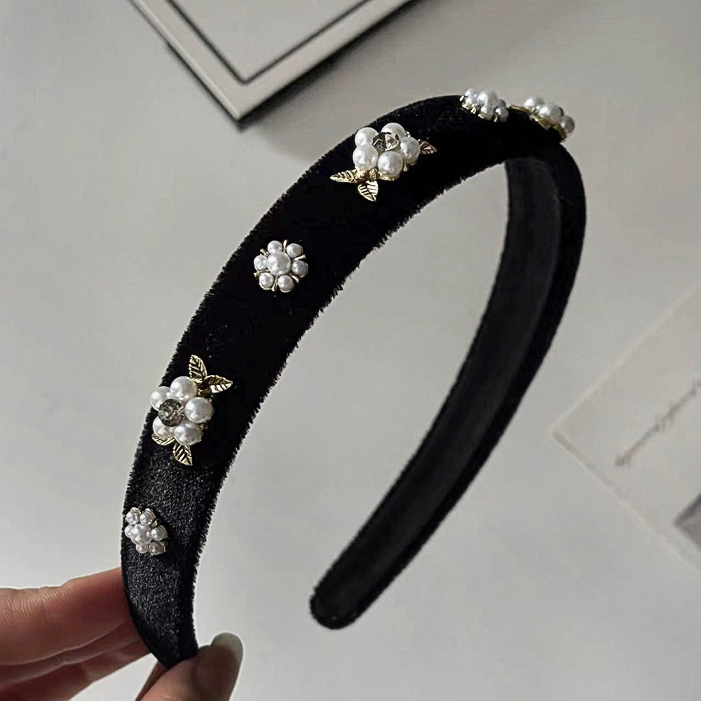 Retro headband, fashionable universal hair accessory, high-quality style, Chanel style