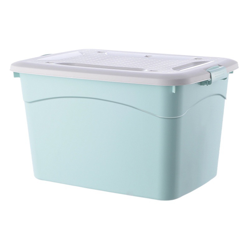 Caja de almacenamiento de juguetes de edredón extra grande Caja de almacenamiento de ropa Caja de almacenamiento de armario de plástico al por mayor