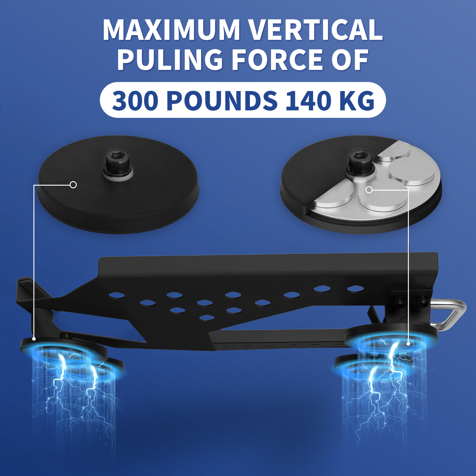 Cross-border best-selling mini car roof magnetic mount - Magnetic installation kit - Suitable for cars and boats