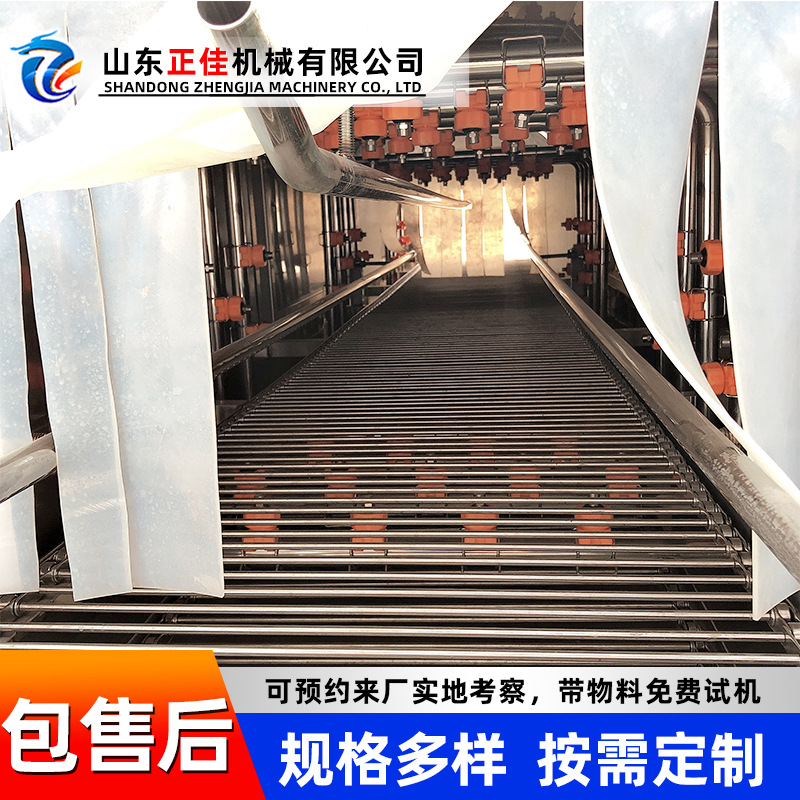 高压喷淋自动洗筐机 商用肉类周转筐清洗机  塑料鸡笼清洗机