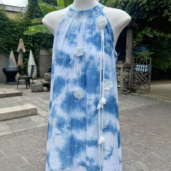 Genuine blue dress from Yunnan province