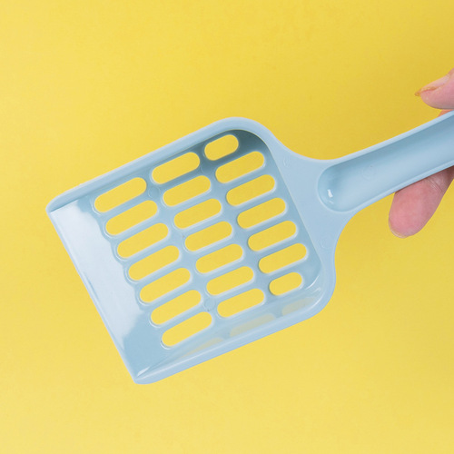 Wholesale New Small Cat Litter Shovel Cleaning Dog Food Scoop Mesh Crystal Pet Cat Litter Shovel