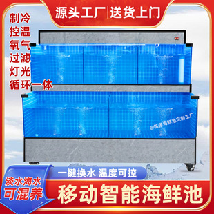 Seafood Pool, Shellfish Pool, Hotel Mobile Constant Temperature Seafood Tank, Commercial Fresh Aquatic Seafood Store, Hotel Commercial Fish Tank