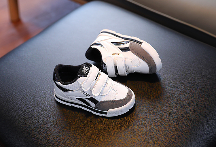 Andningsbara sneakers med kardborre för småbarn och bebisar_voghion.com