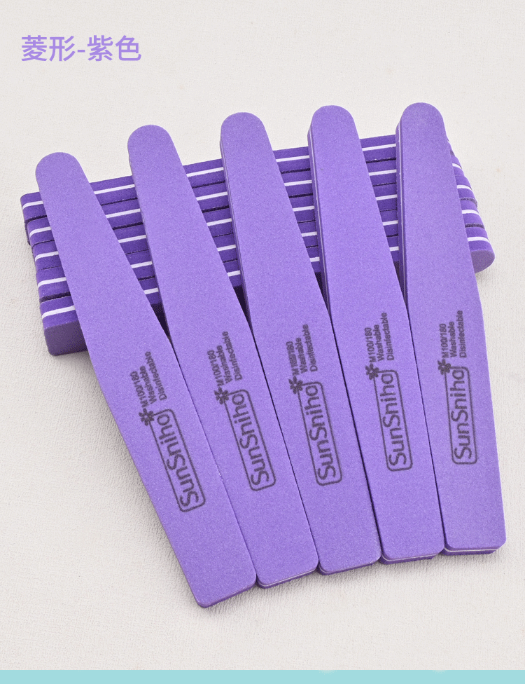 Lima Romboide para Uñas de Esponja, Doble Cara, para Manicura image 9
