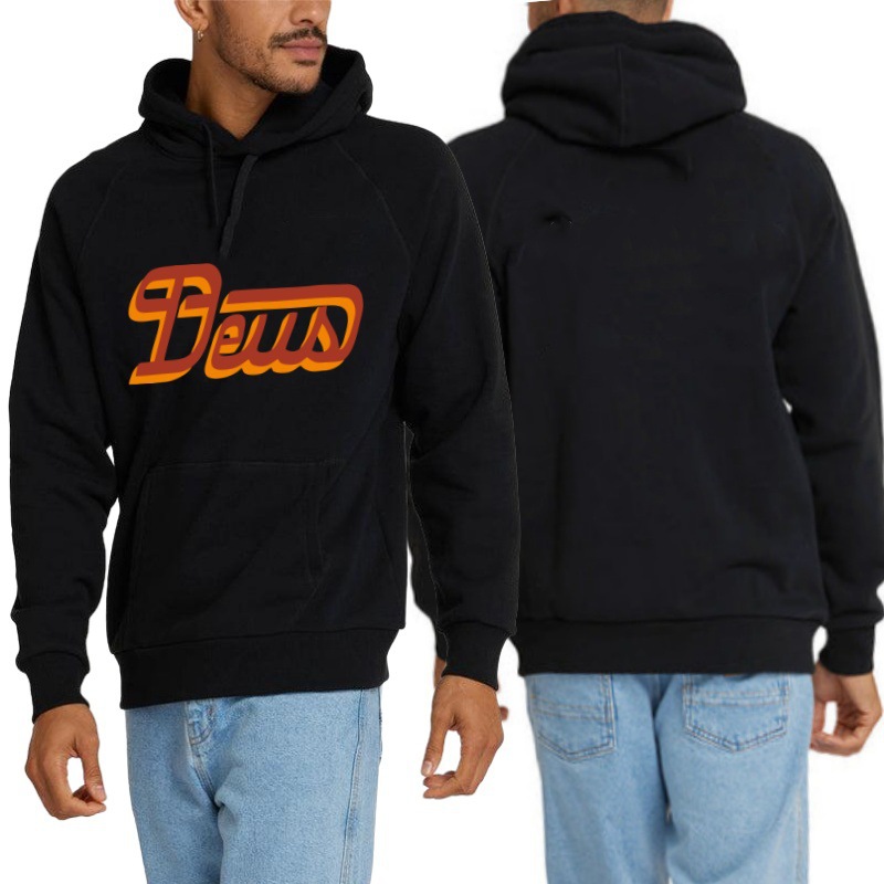 DEUS EX MACHINA Solid Hoodie Fashion Long Sleeve Sweatshirt