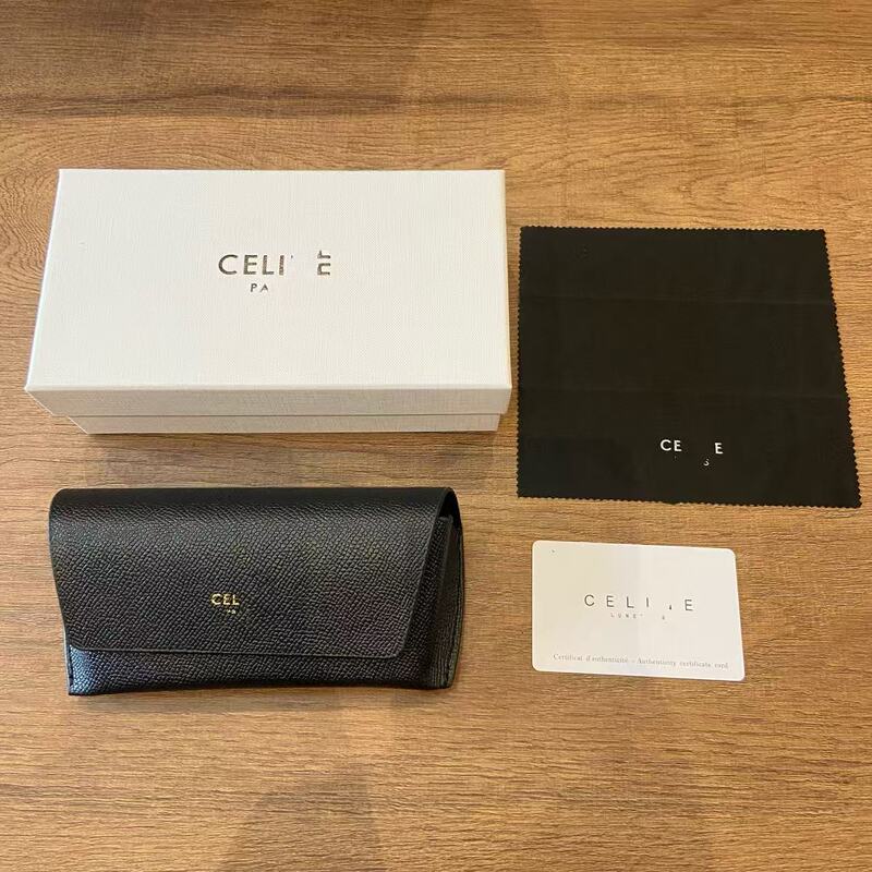 Race Brand Women's Light Luxury Arc De Triomphe Retro Sunglasses Set with High-End Soft Case Storage Box