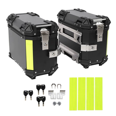 Tail Box, Motorcycle trunk - 28l-side-boxblack