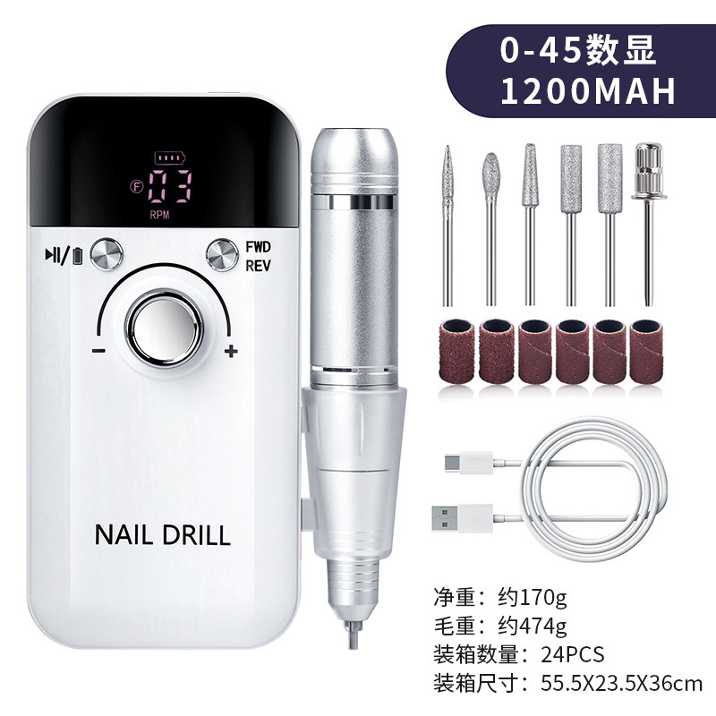 V-6B/lijadora recargable/blanco supremo