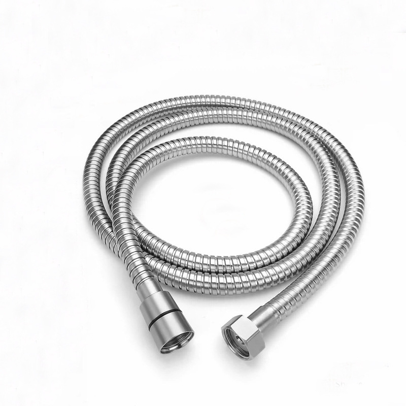 1.5m SUS304 stainless steel shower hose shower pipe lengthened shower head hooded bathroom water heater 2