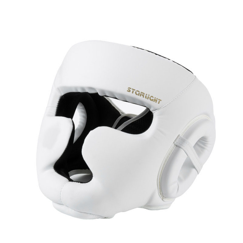 Ceiling Boxing Helmet for Adult Training, Head Protector for Sanda, Muay Thai, Boxing Training, and Fighting