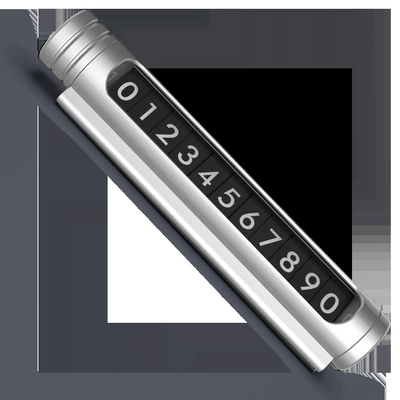 Safety Hammer Temporary Parking – Nömrəli dayanma kartı - zinc-alloy-version-silver
