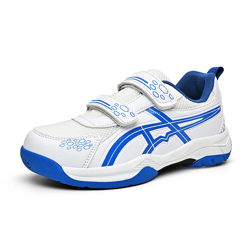 Factory Direct Sales Velcro Badminton Shoes, Children's Tennis Shoes, Table Tennis Shoes, Ultra-Light Non-Slip Sports Shoes for Boys and Girls Factory Direct Sales Velcro Badminton Shoes, Children's Tennis Shoes, Table Tennis Shoes, Ultra-Light Non-Slip Sports Shoes for Boys and Girls