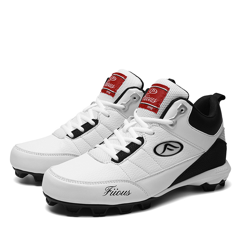 Nuevos zapatos de béisbol fijos clavos de goma zapatos de softbol profesionales juveniles y jóvenes hombres y mujeres zapatos de fútbol de béisbol