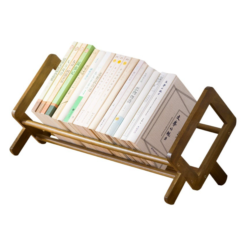 Настольная полка книжная полка спальня офисный стол небольшая многослойная полка гостиная стол для хранения простой книжный шкаф