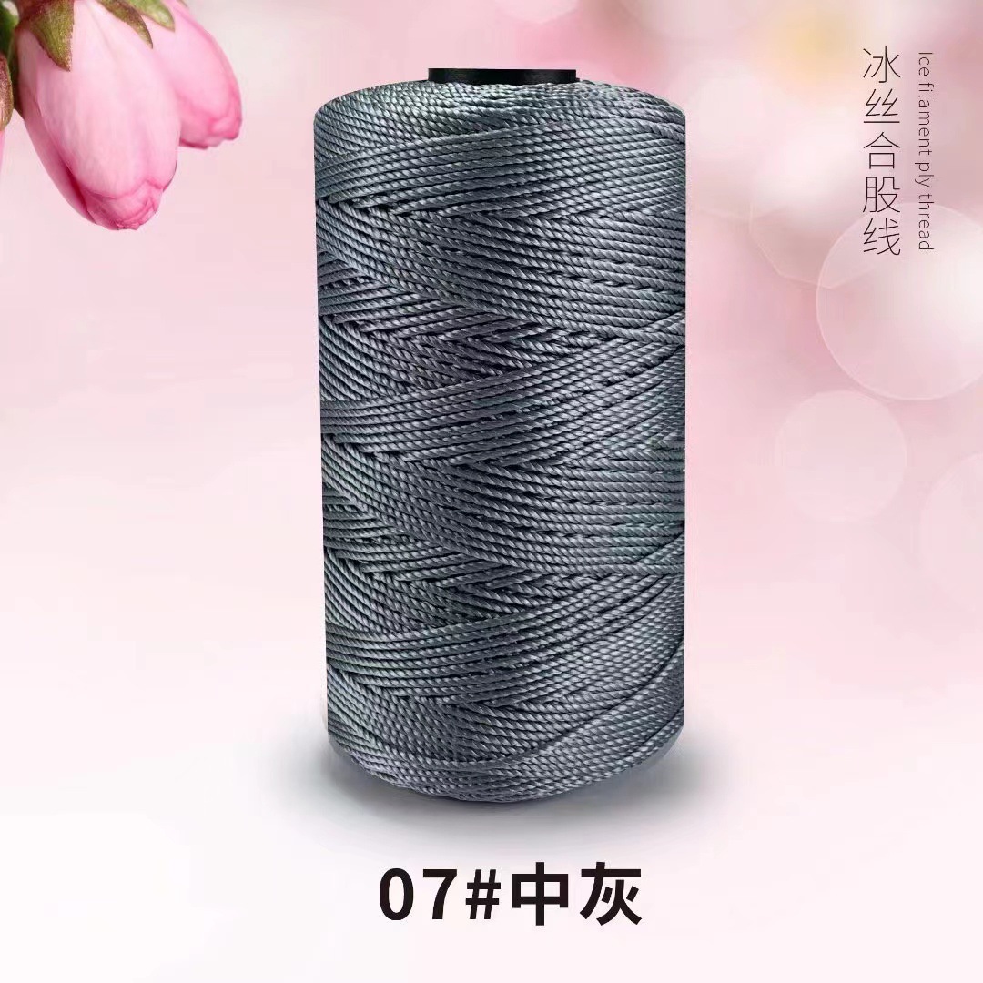 Hilo para Crochet de 3 Hebras de Nylon para Tejido a Mano