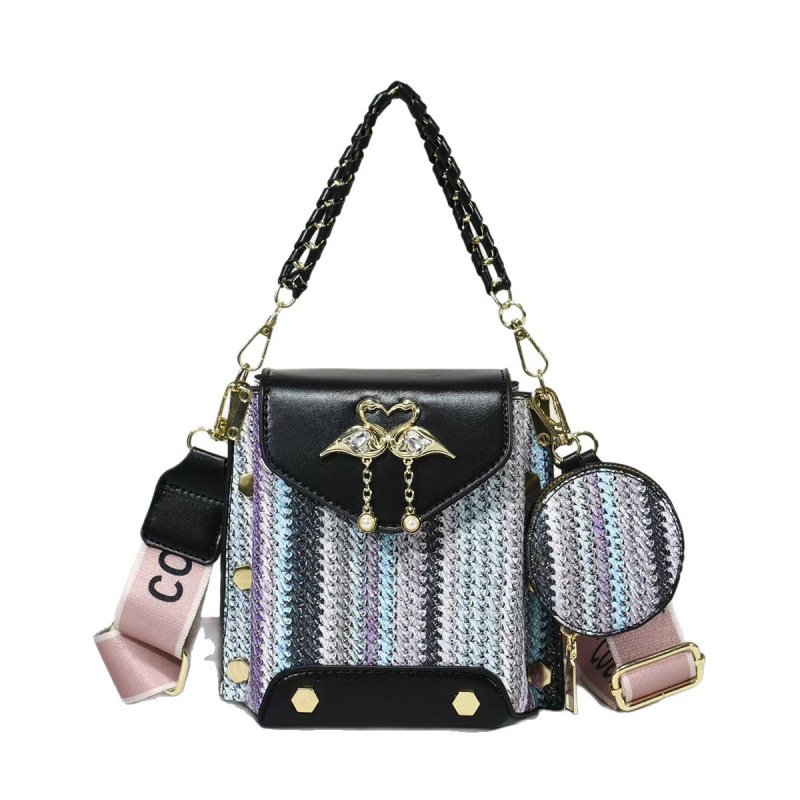 Bolsas de moda de verano versátiles 2025, nuevas bolsas de hombro, bolsas de mochila de damas, bolsas transfronterizas