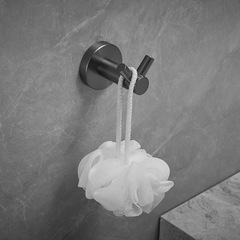 304 stainless steel coat hook solid thickened single coat hook behind door coat hook bathroom coat hook wall hook