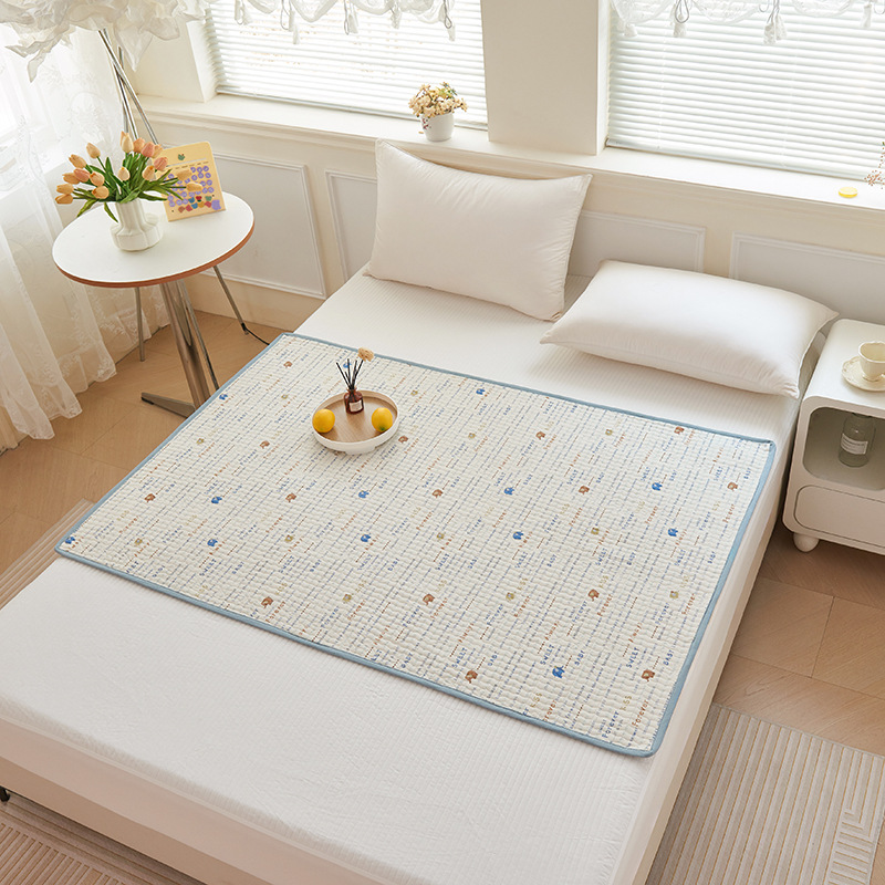 Ins Style Cotton Double-Layer Yarn Type a Menstrual Period Non-Slip Bed Protection Cushion Waterproof Urine Isolation and Leak-Proof Pad