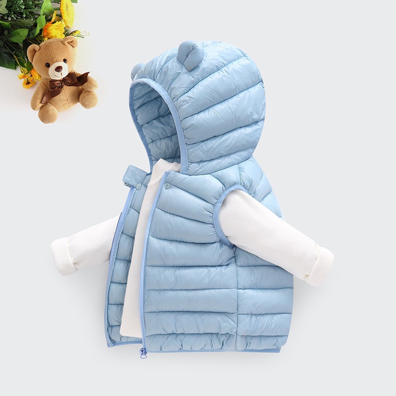 Chaleco ligero para niños y niñas chaleco ligero para niños Otoño e Invierno chaleco cálido fábrica