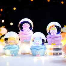 新款元meng幼稚园迷你65#水晶球桌面小夜灯精美小礼品一件代发