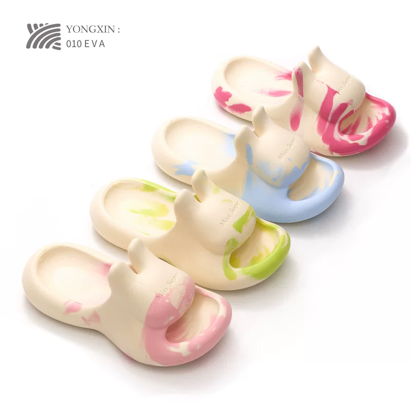 Camouflage rabbit, summer slippers, non-slip cute high quality footwear for bath
