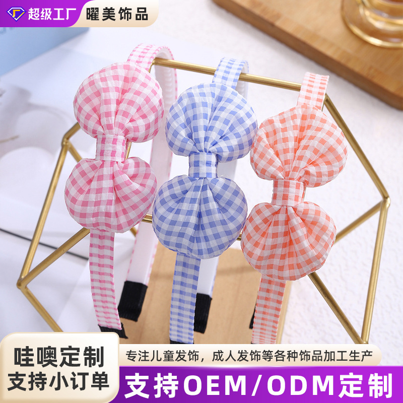 Bandera de cabello para niños princesa de verano tela arco bandera de cabeza nueva niña lindas flores antideslizantes tarjetas de cabello rotas