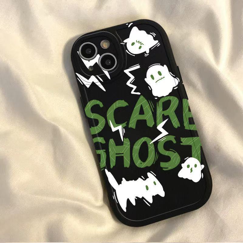 Pareja fantasma para iPhone 16 funda para teléfono móvil Europa y América Apple 14promax Japón y Corea 13/12/15/11x