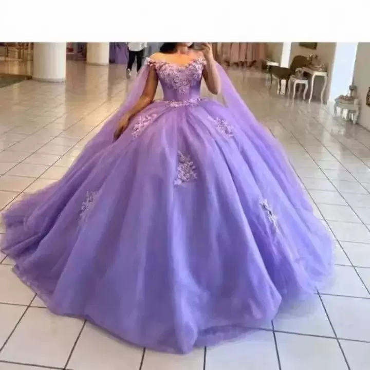 彩纱2025新款舞台独唱演出服女长款声乐艺考礼服主持人服装蓬蓬裙
