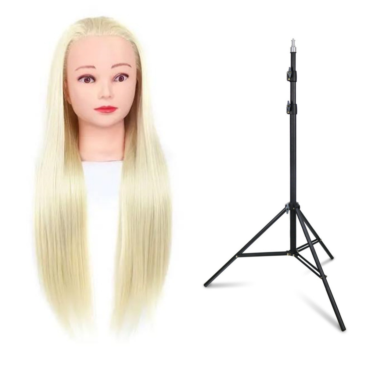 Fabricante mayorista de alta simulación de cabeza de peluquería principiantes ejercicio modelo de cabeza peluquería ejercicio modelo de cabeza