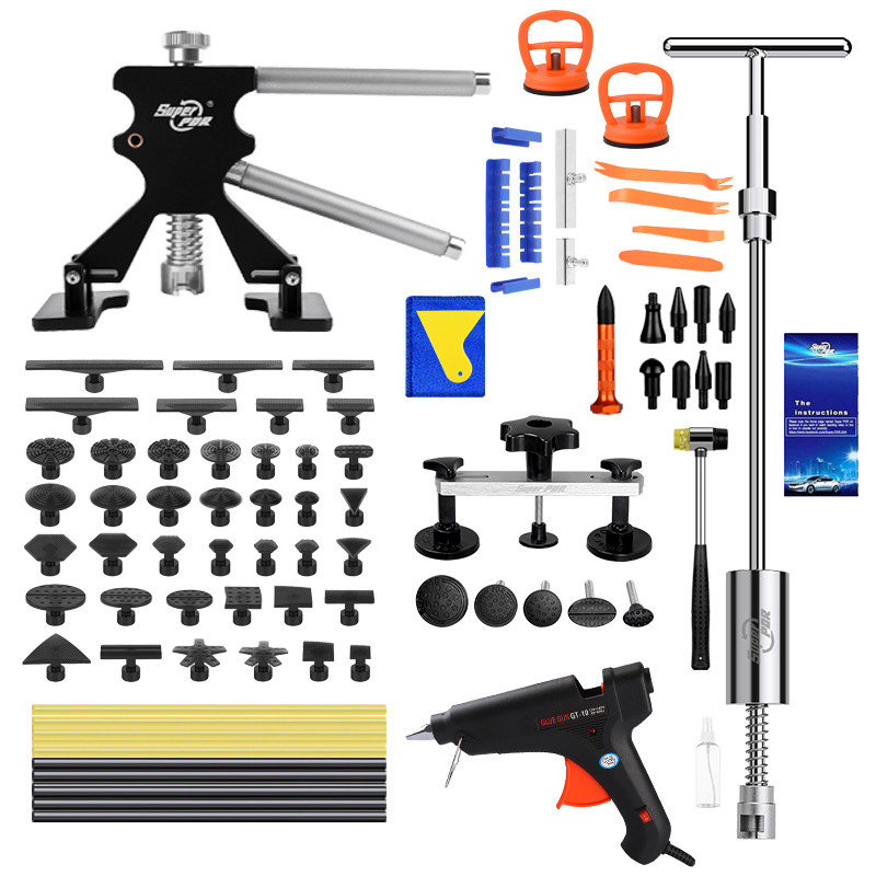 汽车凹痕修复拉拔器工具冰雹坑凹痕钣金吸盘T拔修复套装汽车维修