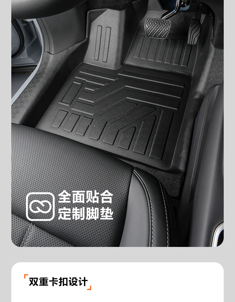 TPE Floor Mats for Dongfeng Venucia VX6 2023-2026