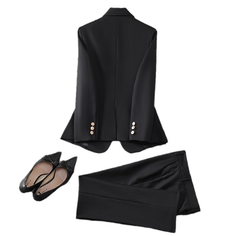 Abbigliamento da donna, primavera e autunno, nuovi abiti casual, temperamento professionale di alta gamma, stile dea, abiti da lavoro formali_voghion.com