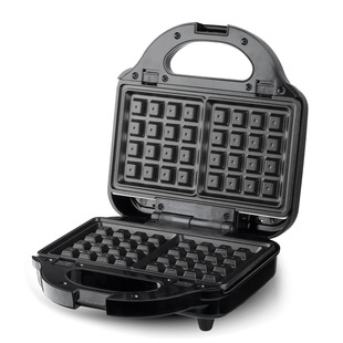 Akane Cross-Border Household Sandwich Machine Breakfast Machine Frying Electric Baking Pan Double-Sided Panini Waffle Machine