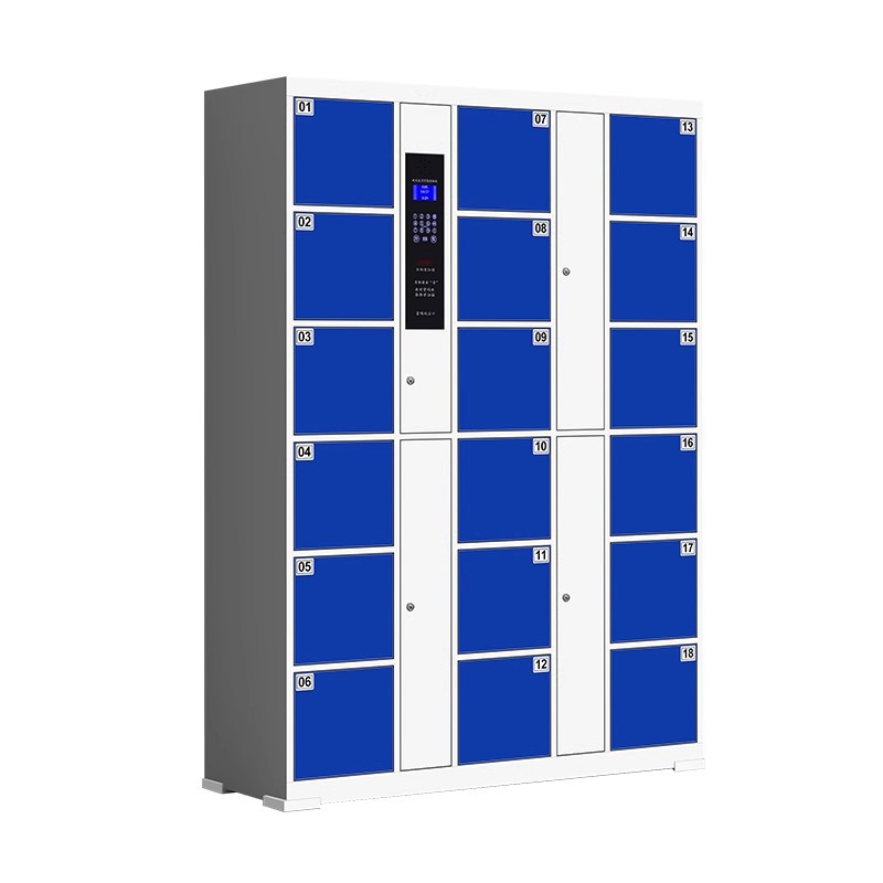 comercio exterior armario electrónico inteligente deslizante de tarjetas armario supermercado código de barras infrarrojos WeChat escaneo de código fábrica de armario