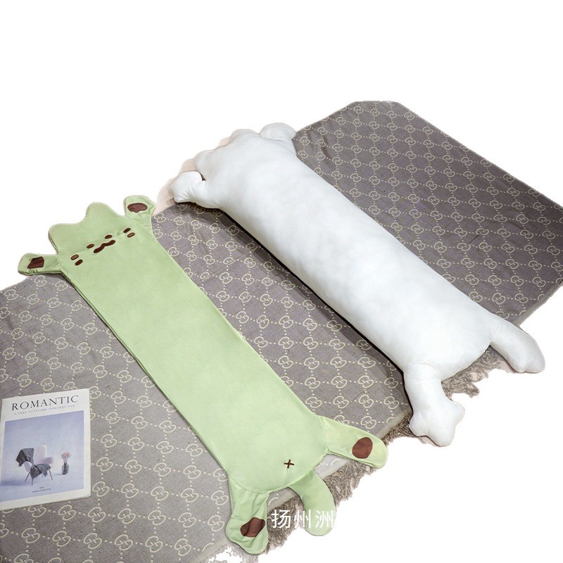 Almohada Larga de Seda de Hielo de Gato Desmontable para Cama y Sofá image 5