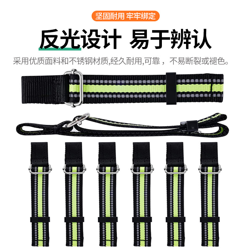 Ski Bindings, Double-Board Brake Straps, Foot-Fixing Ski Adjustment Accessories, Outdoor Ski Brake Straps
