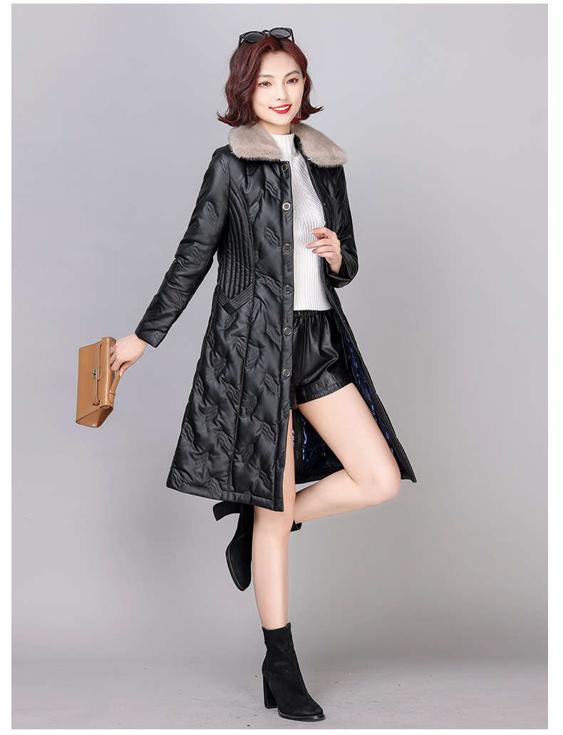 D3668 5070K ÁO DA NỮ HEFTDTH BIG SIZE NGOẠI CỠ TRUNG NIÊN DÀY ẤM THỜI TRANG NỮ DA BÒ G06 SẢN PHẨM MỚI